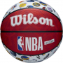 Мяч баскетбольный Wilson NBA All Team (размер 7, резина, тренировочный) - fgospostavki.ru - Тула