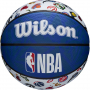 Мяч баскетбольный Wilson NBA All Team (размер 7, резина, тренировочный) - fgospostavki.ru - Тула