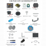 Robo kit DIYGO Мобильный робот с колесами всенаправленного движения - fgospostavki.ru - Тула